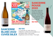 Revue du Vin de France - Sancerre Rouge 2022 et Sancerre Blanc cuvée Silex 2022
